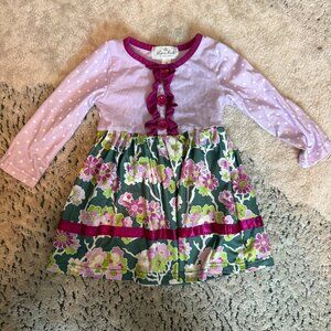 LIKEW NEW Marie Nicole Ruffle Dress